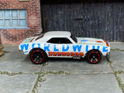 2021 Hot Wheels '67 Camaro Worldwide Optimism white loose car, newly received unit right-side view