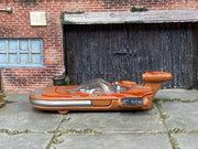 Hot Wheels 2021 Star Wars X-34 Landspeeder copper left-side view