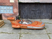 Hot Wheels 2021 Star Wars X-34 Landspeeder copper right-side view