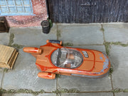 Hot Wheels 2021 Star Wars X-34 Landspeeder copper top view