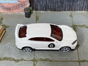 2023 Hot Wheels '99 Honda Civic Type R Championship White Chasing JS loose car, top view