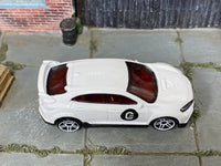 2023 Hot Wheels '99 Honda Civic Type R Championship White Chasing JS loose car, top view