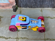 Hot Wheels 2024 Mod Rod HW Art Cars baby blue top view