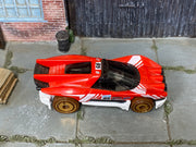 Hot Wheels 2024 Rally Speciale red top view