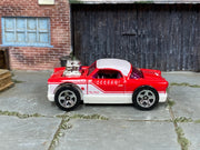 2024 Hot Wheels The Nash red and white multipack-exclusive loose car, left-side view