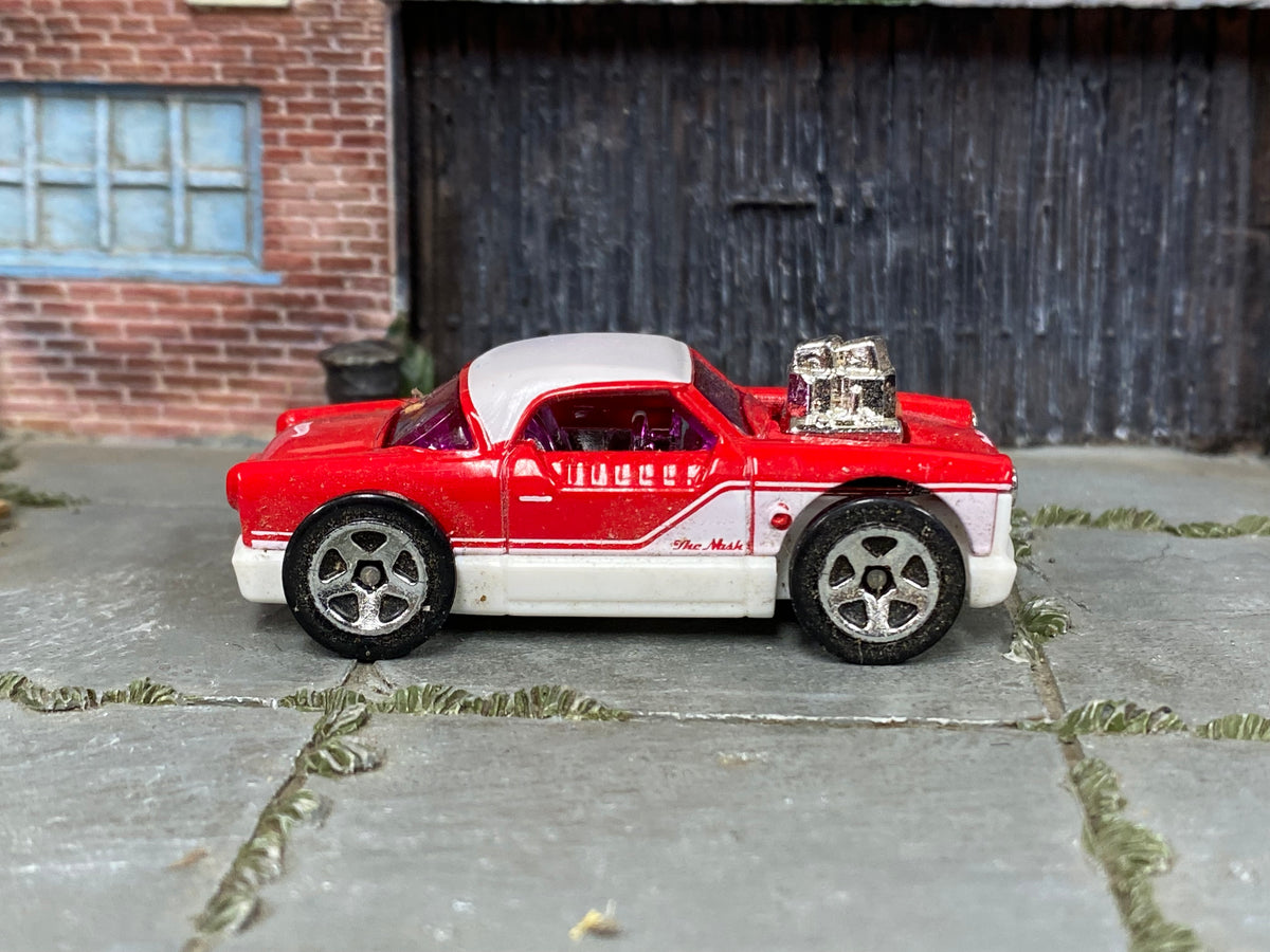 2024 Hot Wheels The Nash red and white multipack-exclusive loose car, right-side view