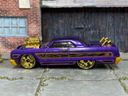 Hot Wheels 2024 Tooned '64 Chevy Impala Halloween left-side view