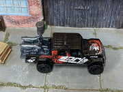 2025 Hot Wheels '20 Jeep Gladiator black HW Dirt number 1130 HYY71 loose truck, top view