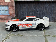 Hot Wheels 2025 '67 Ford Mustang Coupe white left-side view