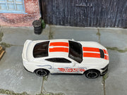 Hot Wheels 2025 '67 Ford Mustang Coupe white top view