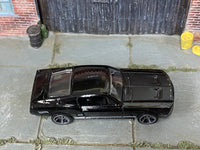 Hot Wheels 2025 '67 Mustang black Muscle Mania top view
