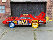2025 Hot Wheels '70 Plymouth Superbird red HW Art Cars loose car, left-side view