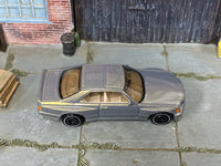 Hot Wheels 2025 '89 Mercedes-Benz 560 SEC AMG pearl slate gray top view