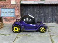Hot Wheels 2025 Decidedly Go purple left-side view