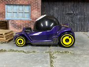 Hot Wheels 2025 Decidedly Go purple right-side view