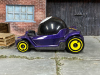 Hot Wheels 2025 Decidedly Go purple right-side view