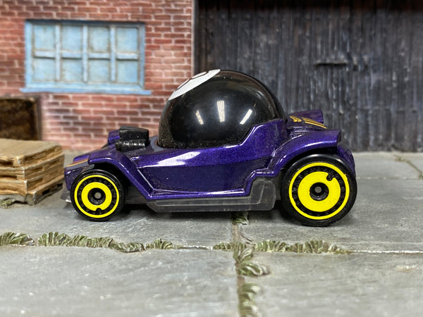 Hot Wheels 2025 Decidedly Go purple right-side view