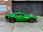 Hot Wheels 2025 King Kuda green Muscle Mania right-side view