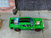 Hot Wheels 2025 King Kuda green Muscle Mania top view