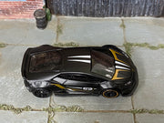 Hot Wheels 2026 LB-Works Lamborghini Huracan Coupe black top view