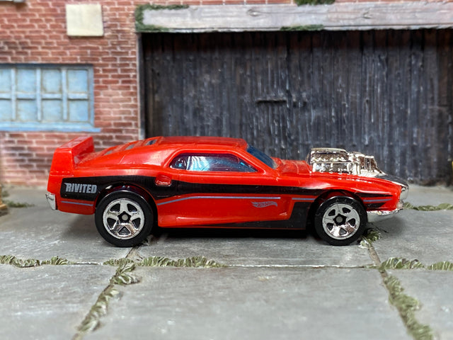 Hot Wheels 2026 Rivited red HW Torque right-side view