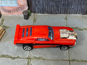 Hot Wheels 2026 Rivited red HW Torque top view
