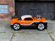 2026 Hot Wheels The Nash orange with white roof loose car, right-side view