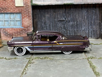 Hot Wheels '59 Bel Air 2004 Whips G7756 whitewall wheel-swap loose car, left-side view