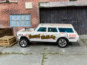 Hot Wheels '64 Nova Wagon Gasser white Family Hauler, left side view
