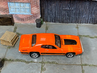Hot Wheels '71 Plymouth GTX — top view