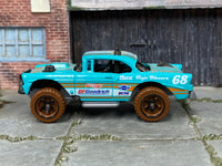 Hot Wheels Big-Air Bel-Air turquoise Baja Blazers 68, left side view