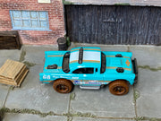 Hot Wheels Big-Air Bel-Air turquoise Baja Blazers 68, top view