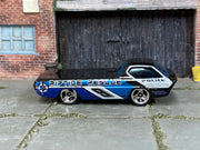 Hot Wheels Deora black Riptide Rescue 9 loose car, right side view, without surfboards