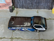 Hot Wheels Deora black Riptide Rescue 9 loose car, top view, without surfboards