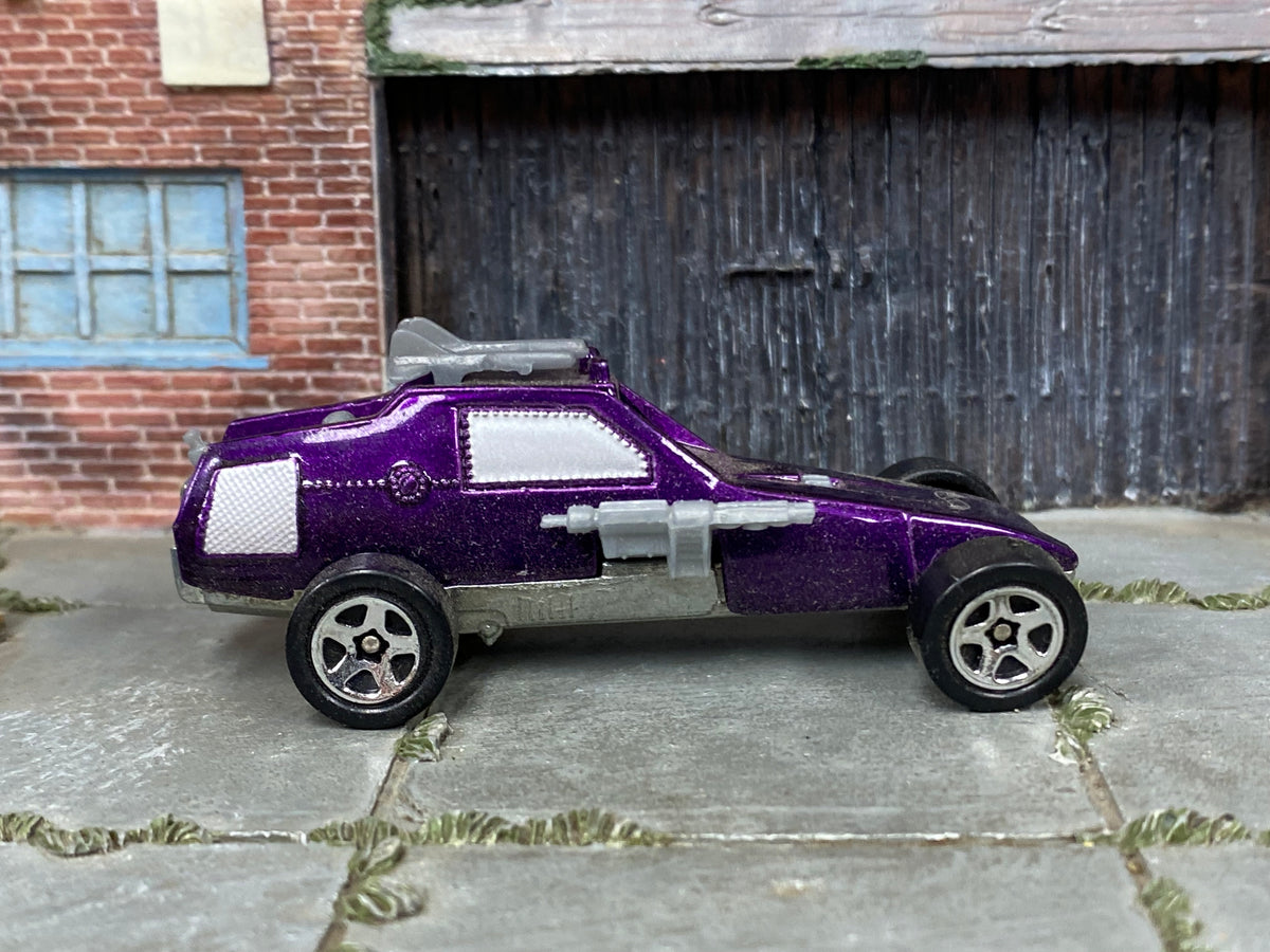 Hot Wheels Enforcer metallic dark purple, right side view