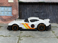 Hot Wheels Muscle and Blown 2026 HW Hot Rods white, left-side view