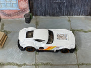 Hot Wheels Muscle and Blown 2026 HW Hot Rods white, top view