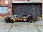 Hot Wheels Nitro Doorslammer light purple loose car, left-side view