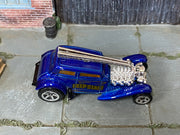 Hot Wheels Surf Crate blue Keep Stance top view