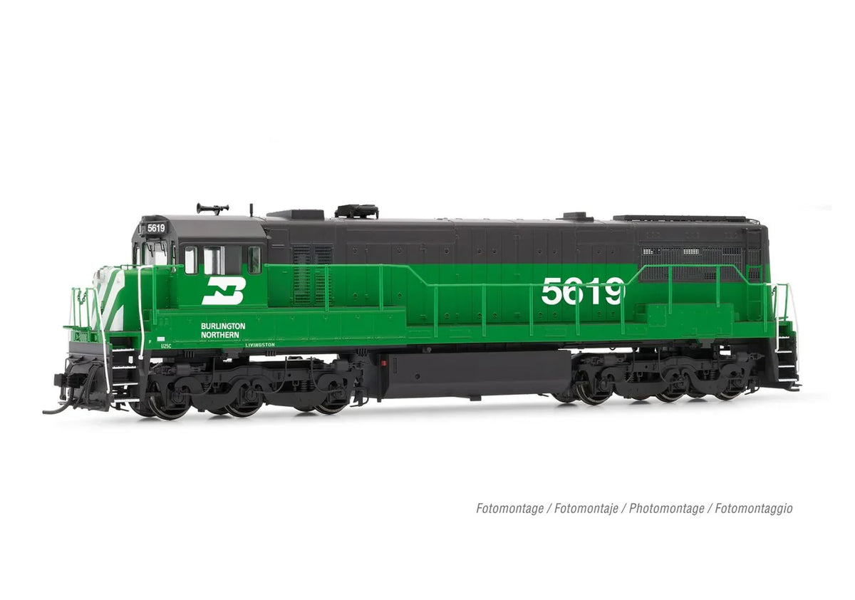 Rivarossi HO Scale Burlington Northern BN #5619 GE U25C DCC/Sound - 2888S — exact product reference