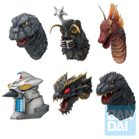Ichibansho Zakka Godzilla Monster Head Magnet [The Biography of The Most Terrifying Monster King] (6 types / 6 per box) — exact product view 3