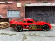 Loose Hot Wheels - Circle Tracker Race Car - Red #75 — view 2
