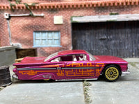 Loose Hot Wheels - 1959 Chevy Impala - Pink