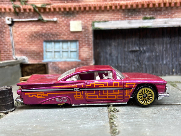 Loose Hot Wheels - 1959 Chevy Impala - Pink