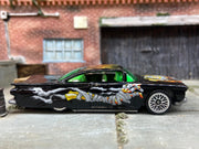 Loose Hot Wheels - 1959 Chevy Impala - Mummy and Flames Black Livery