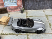 Loose Hot Wheels - 2015 Mazda MX-5 Miata - Satin Gray and White