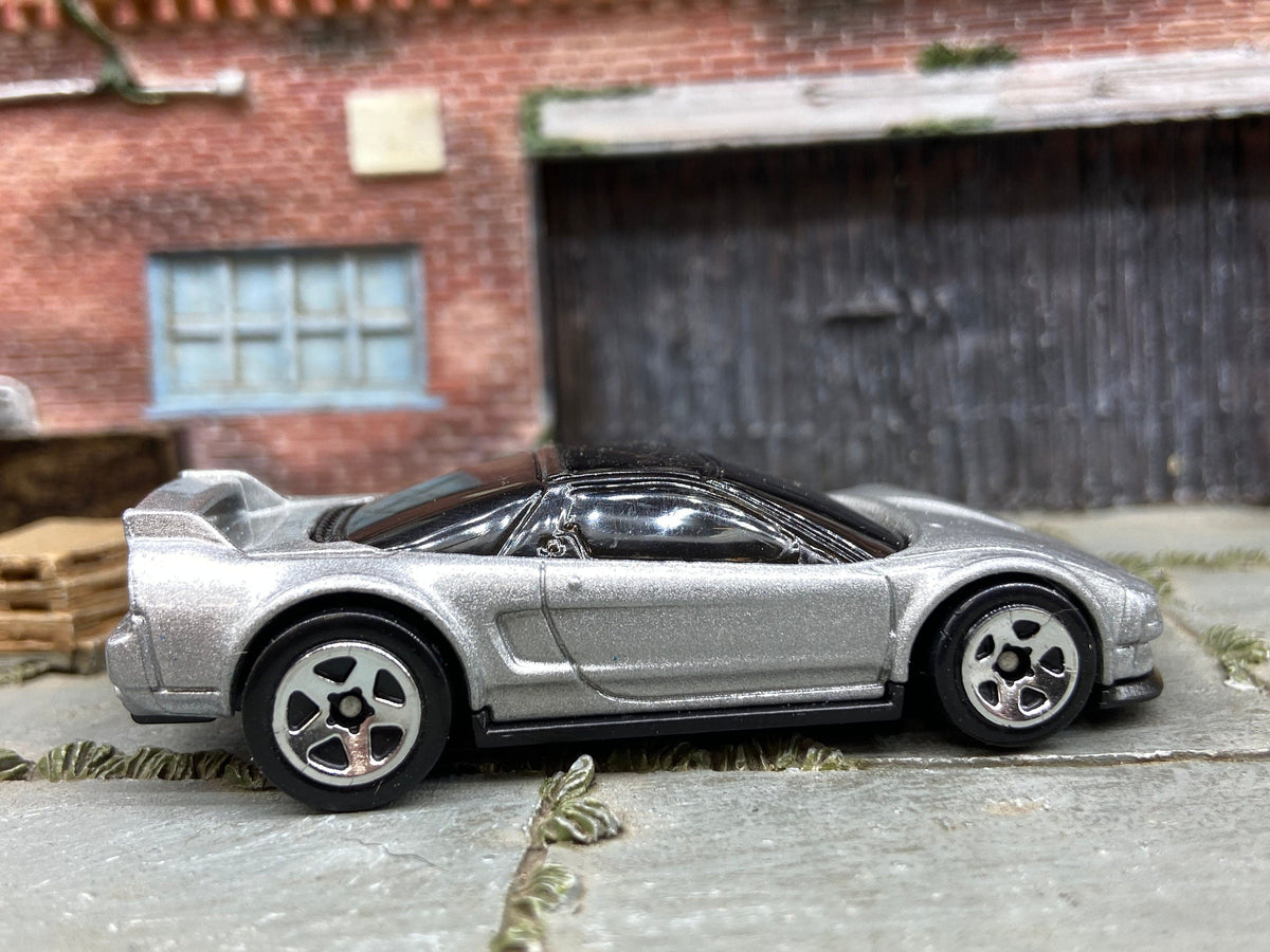 Loose Hot Wheels 1990 Acura NSX in Silver