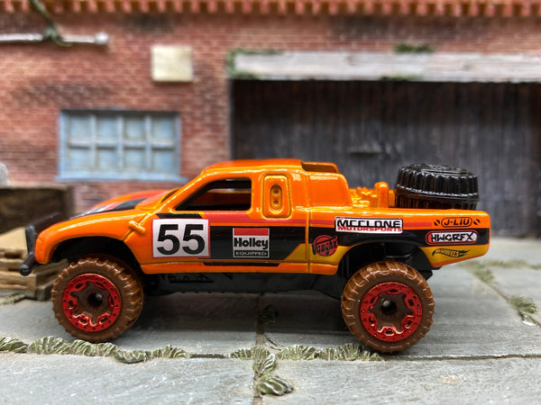 Loose Hot Wheels Toyota Tacoma Off Road 4x4 Baja - Holley 55 Orange