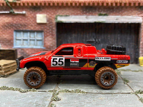Loose Hot Wheels Toyota Tacoma Off Road 4x4 Baja - Holley 55 Red