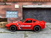 Loose Hot Wheels - Nissan Fairlady Z - Red, Black, White and Gray 94 — view 3